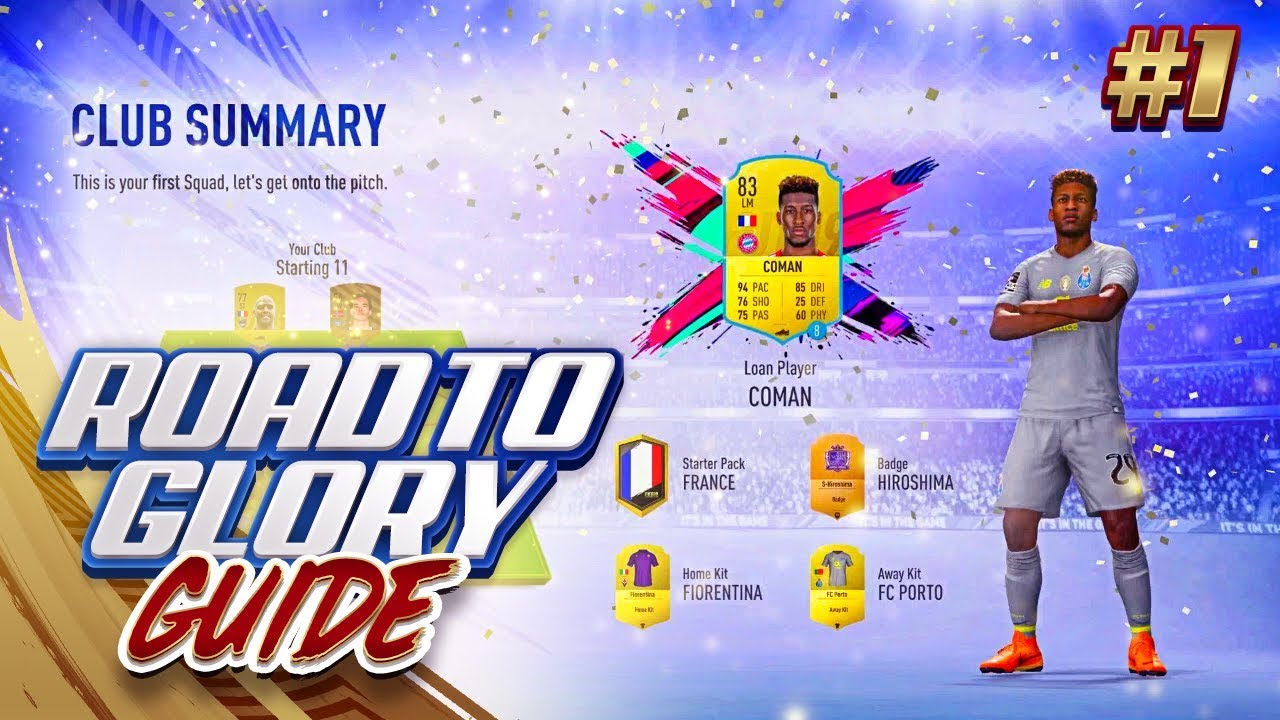 THE BEST WAY TO START FIFA 19!!! THE ROAD TO GLORY GUIDE!!! Episode 1