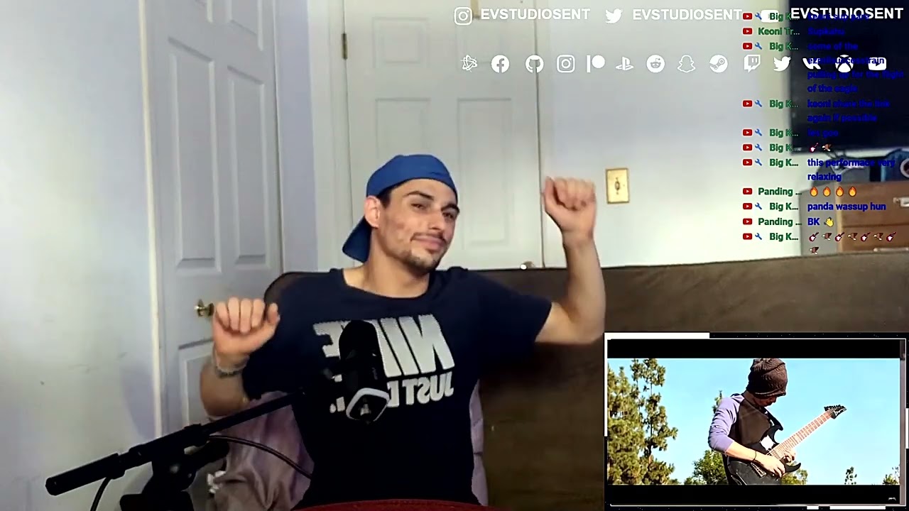 EZ mil is a legend! EV reacts to EZ MIL- Flight of the Eagle (Guitar Solo)Watch until the end!