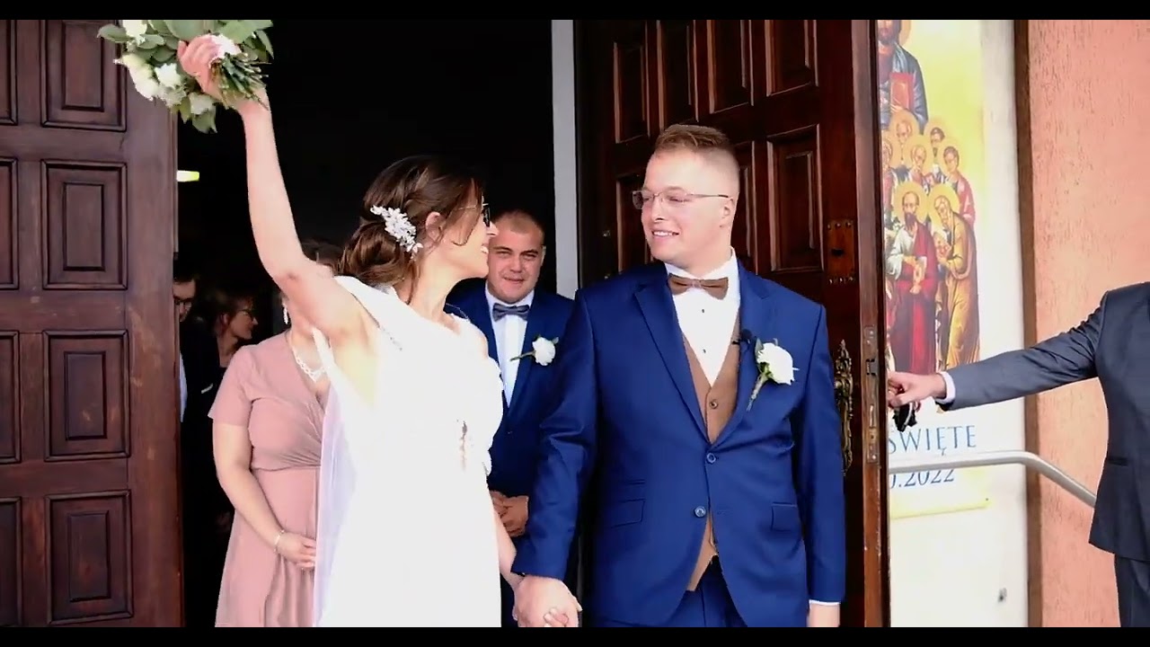 Weronika i Darek ślub i wesele na Kaszubach zespół Blue Night