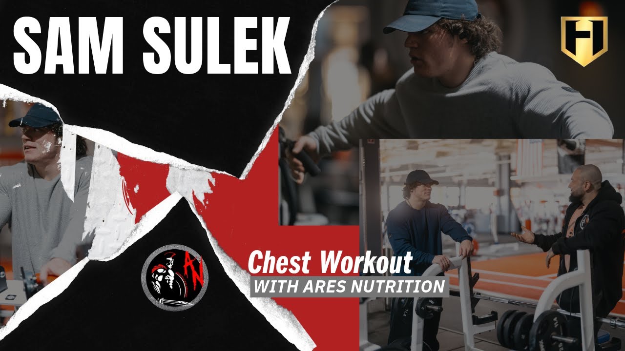 SAM SULEK, BEN CHOW, ARES Train Chest At Performance Strength Academy