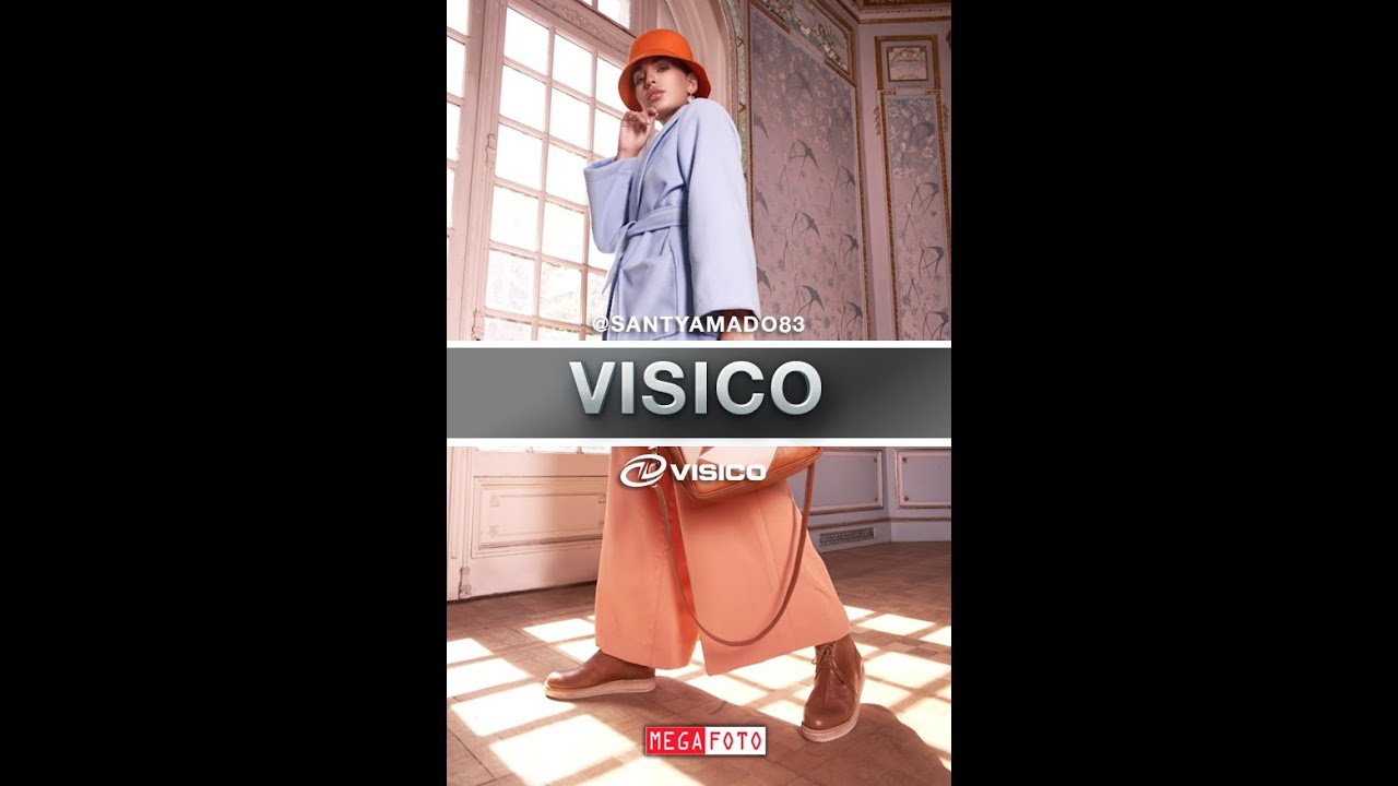 fashion photography shoot Megafo_ok VISICO studio strobe light VE-300 Plus
