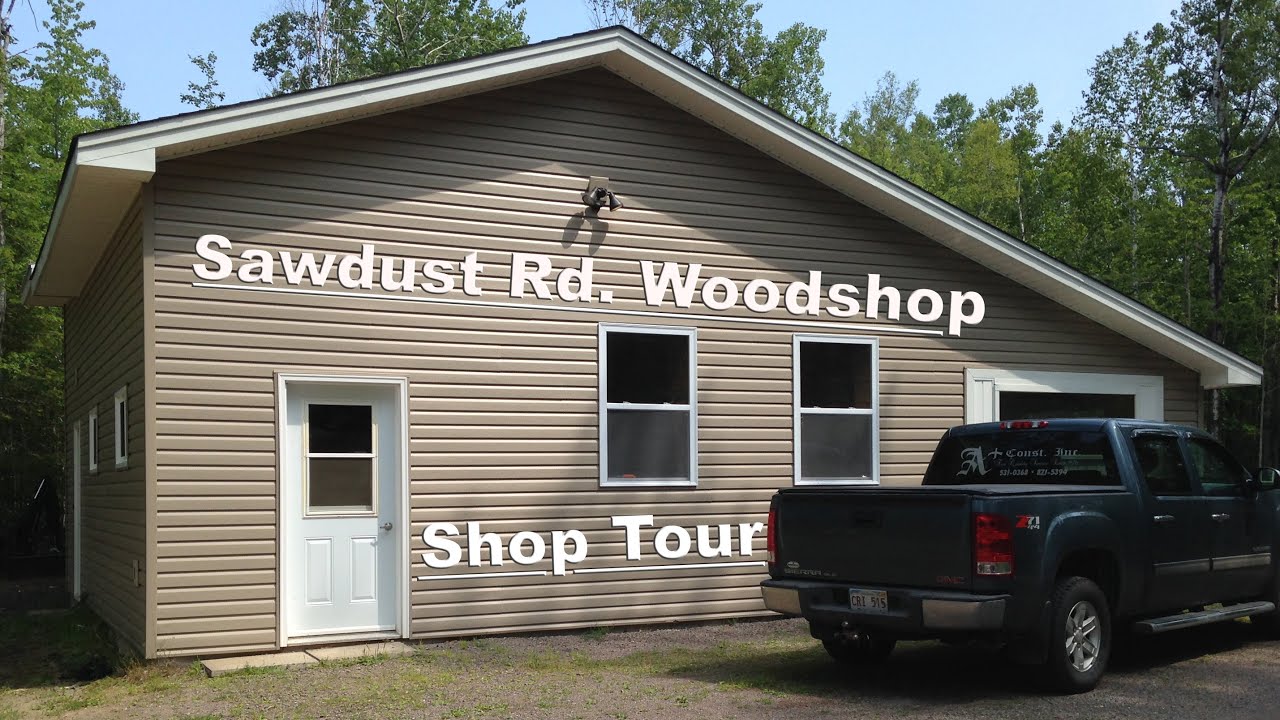 2014 Shop Tour (sawdust rd. woodshop)