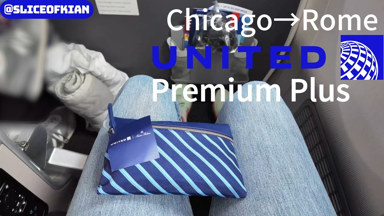 United Premium Plus: из Чикаго в Рим | Стоит ли летать премиум-экономом?