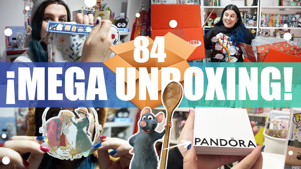 ¡MEGA UNBOXING 84! 📦 Mangas, Pandora Disney, Juegos de Mesa y Más 📦