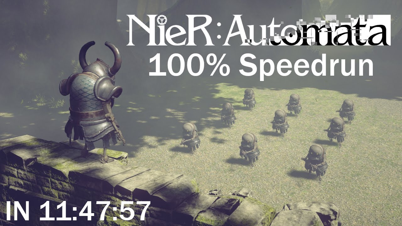 (WR) NieR: Automata 100% Speedrun in 11:47:57
