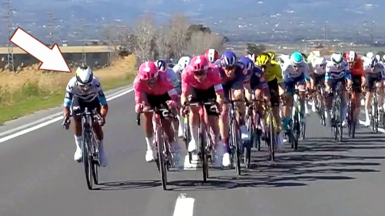 Nairo Quintana SHREDDING Peloton in Heavy Crosswinds | Volta a Catalunya 2025 Stage 5