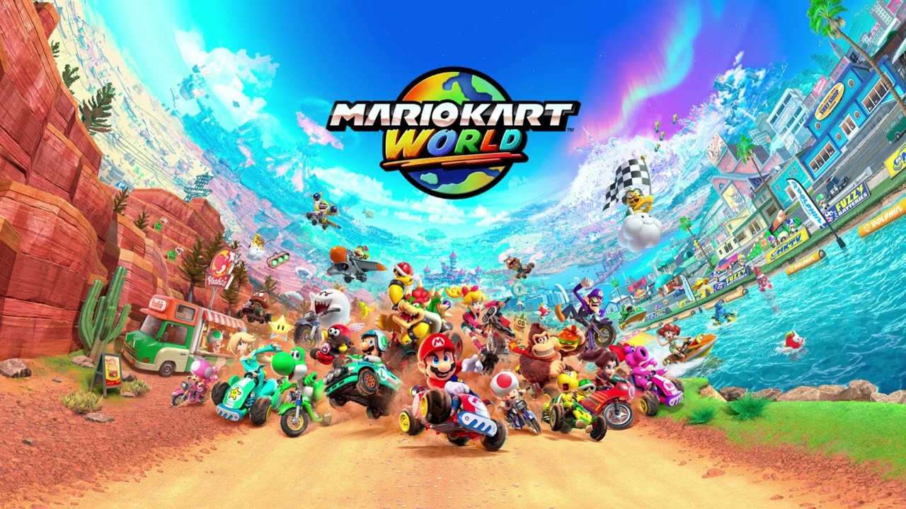 SNES Vanilla Lake (Super Mario Kart) - Mario Kart World (OST)