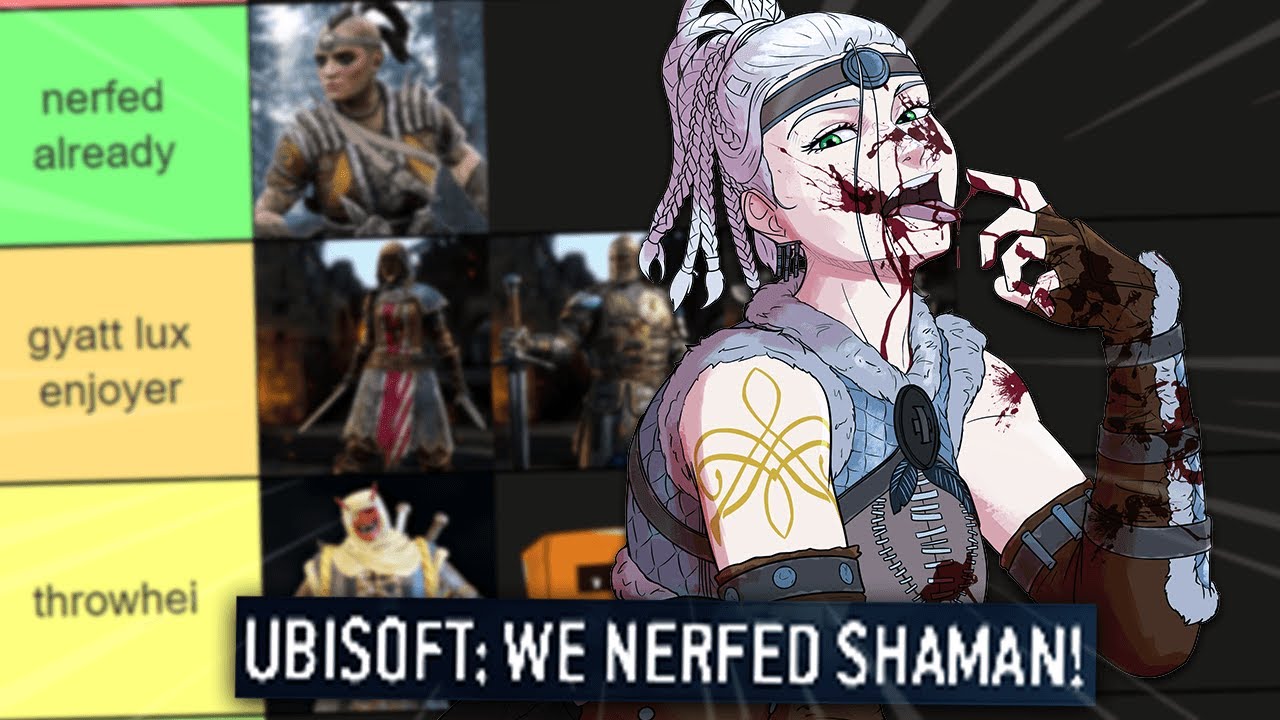 THE BEST HEROES - YEAR 8 SEASON 3 -  FOR HONOR 4v4 TIERLIST