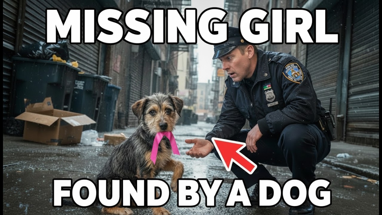 Cop Ignores Shivering Puppy... Until Kidnapped Child's Ribbon Shocks Him! #dog #animalrescue