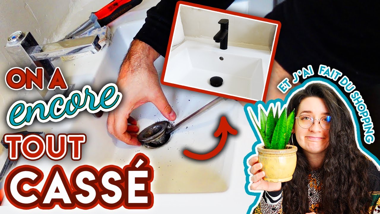 🚰🛍 Je m'improvise plombier !  + shopping en ressourcerie !  😍