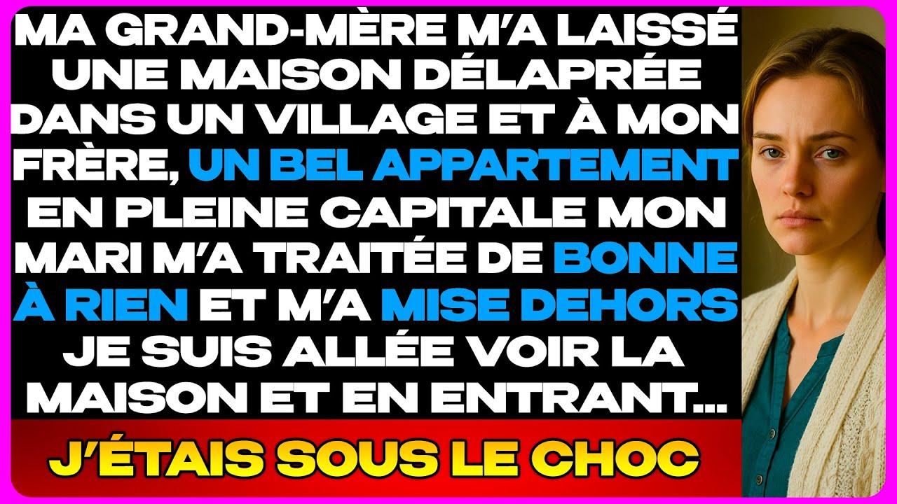 Ma Grand-Mère M’a Laissé Une Maison En Ruine Au Village… Mais En Y Entrant, J’ai Été Bouleversée