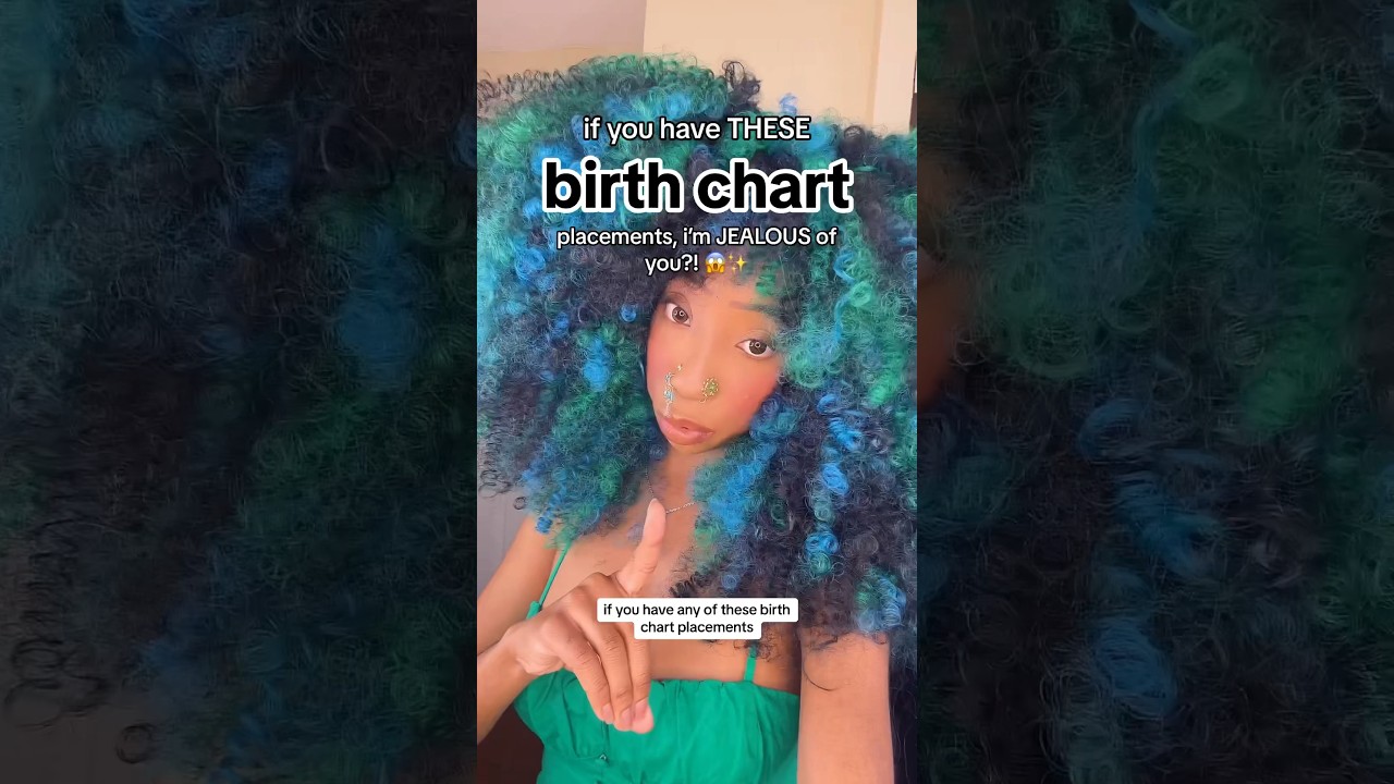 BIRTH CHART placements in ASTROLOGY that i&rsquo;m jealous of?! 😱🖤 #astrologyvideos #astrology