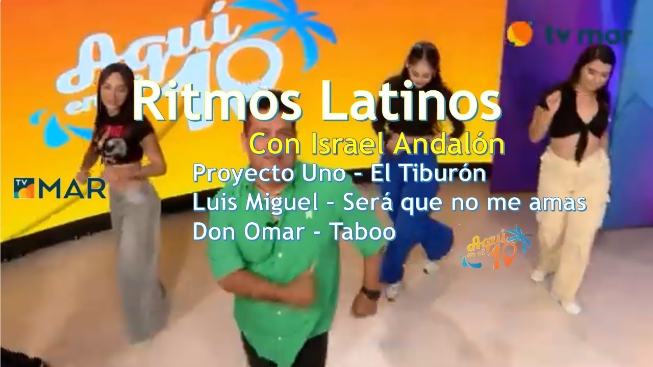 Capsulas de Baile con Israel Andalón en TV Mar Puerto Vallarta 28/01 (Merengue, LuisMi, Lambada)