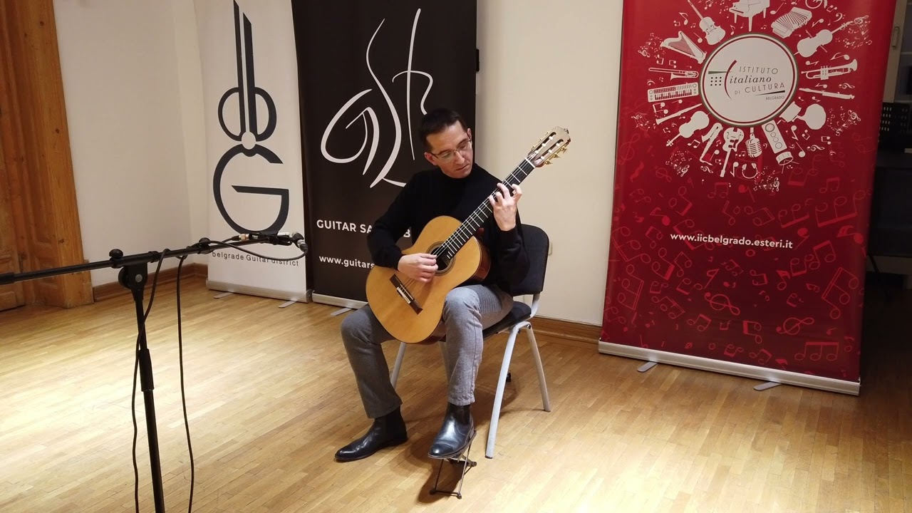 bGd | Vlastimir Trajković - Ballade op. 13 for solo guitar (live)