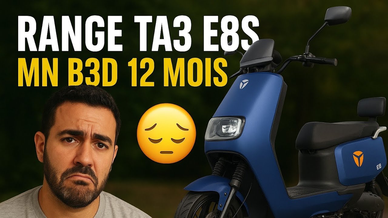 صدمة العمر 😞رينج Yadea E8S راكب واحد بعد 14 شهر 