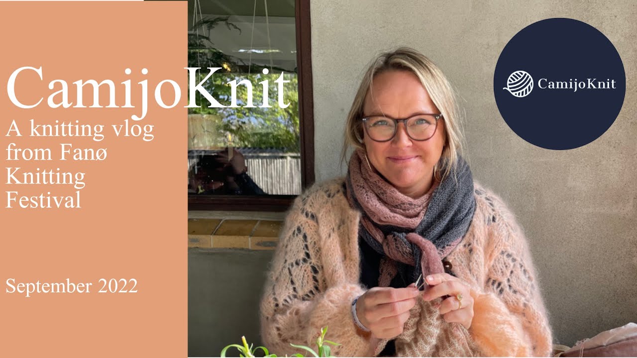 A knitting vlog from Fan&oslash; knitting festival: Nordby Wooldays.