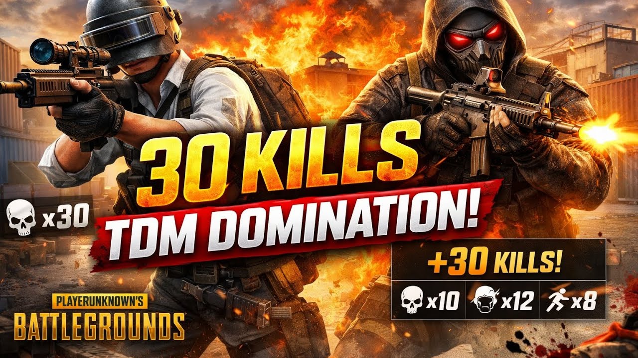 Unstoppable 30 Kills in TDM 😈 Pure Domination!