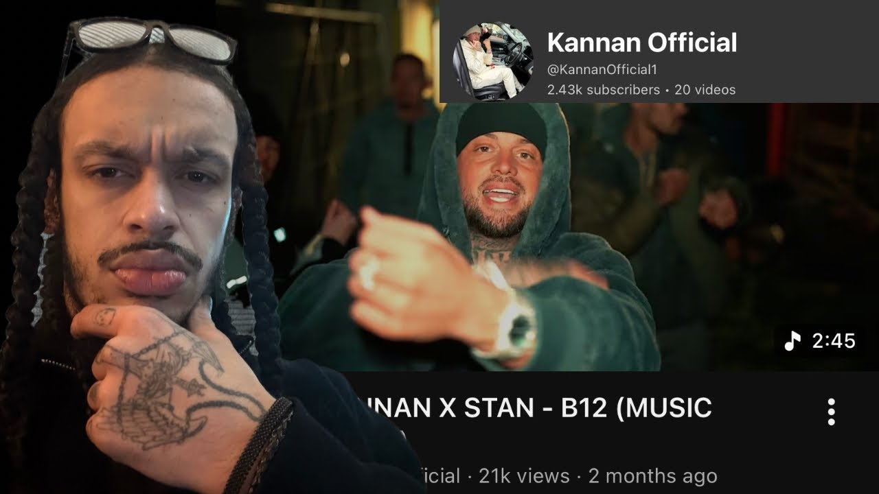 KANNAN X STAN - B12 (MUSIC VIDEO) reaction