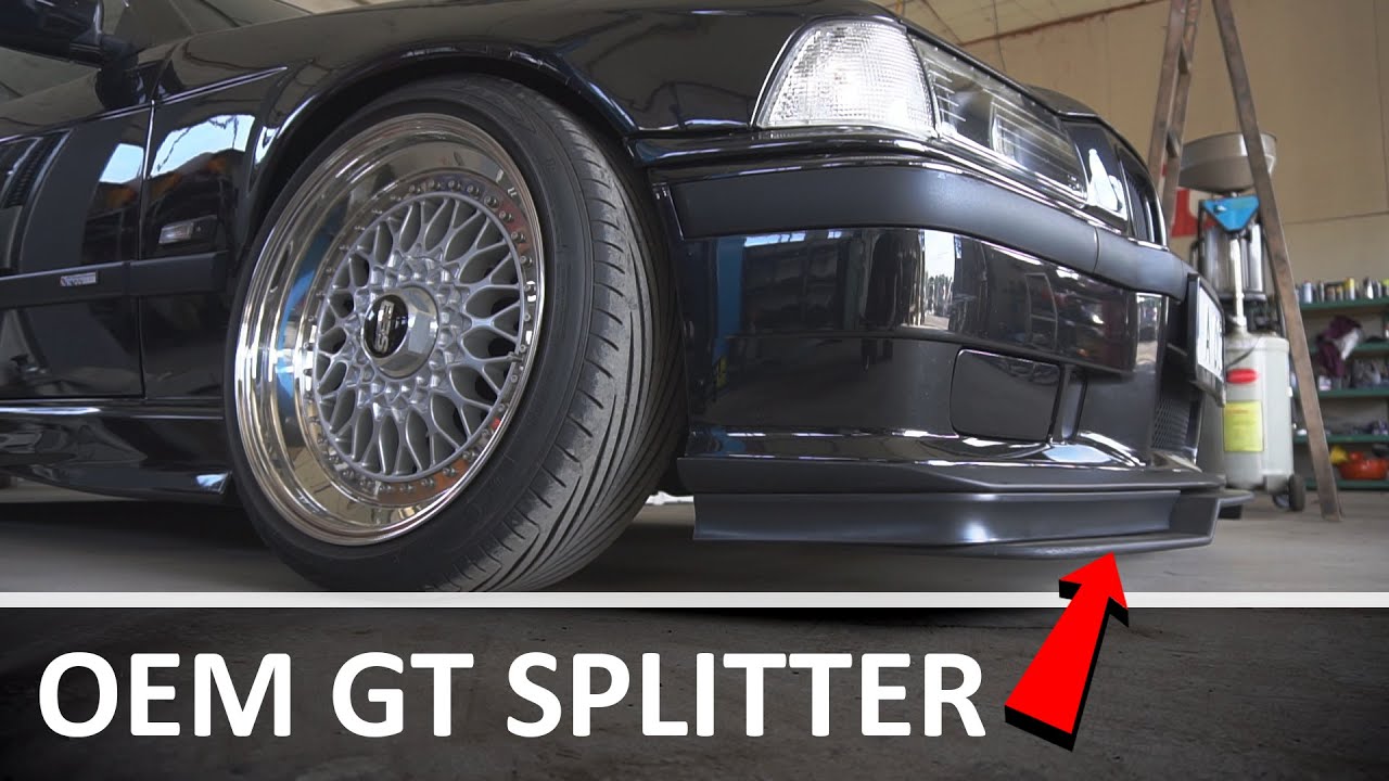 BMW E36 M3 LTW Front Splitter Installation Guide