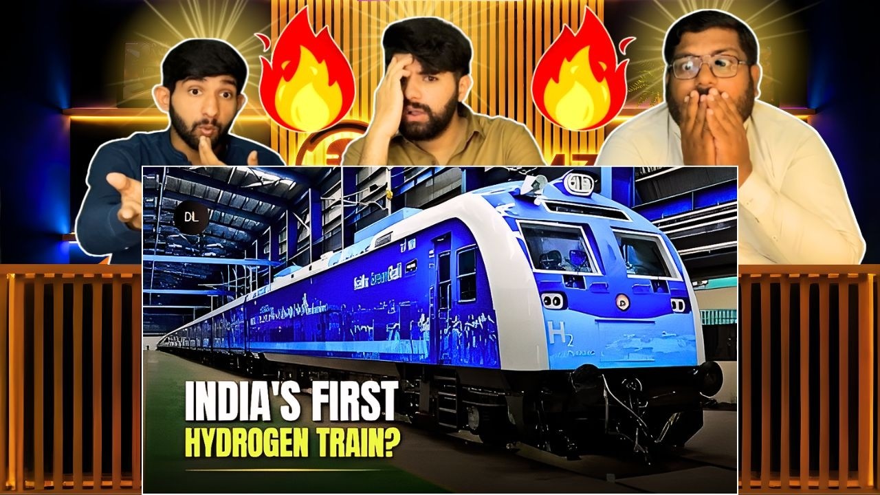 Reaction On India&rsquo;s First Hydrogen Train | हाइड्रोजन | Pakistani Reaction🔥