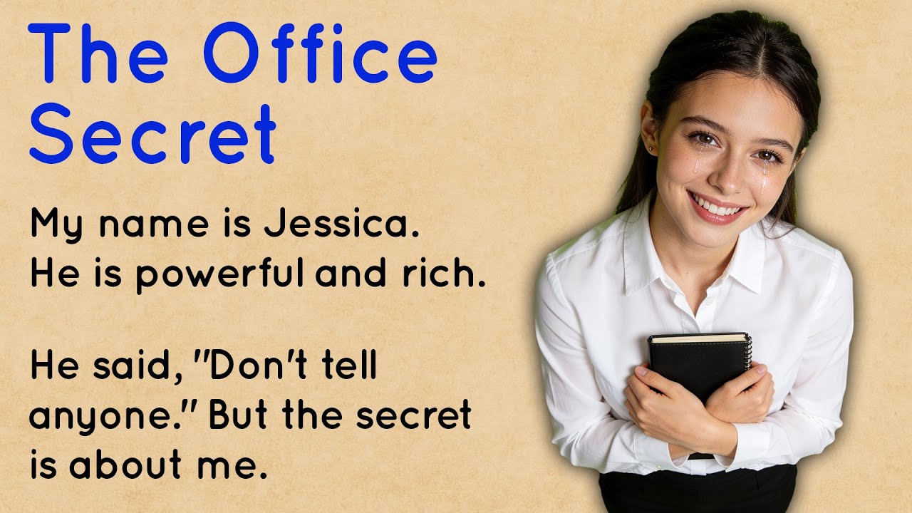 My Boss Told Me a Secret ✅ Listening Story for Beginners (A1-A2 Level) 🤫