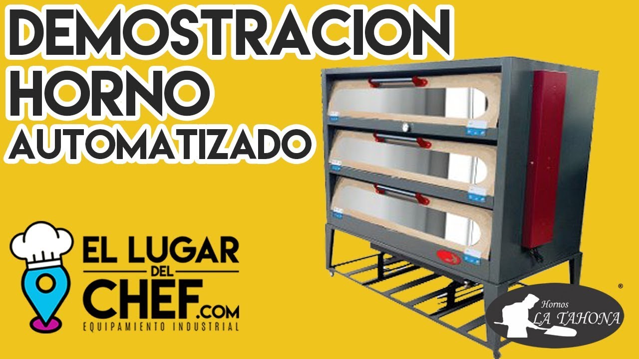 Horno Automatizado La Tahona - El Lugar del Chef.com