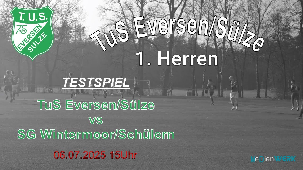Teststream TuS Eversen/Sülze vs SG Wintermoor/Schülern
