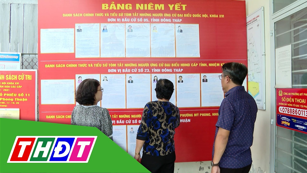 Ngày hội bầu cử và sức mạnh của niềm tin Nhân dân | Bảo vệ nền tảng tư tưởng của Đảng | THDT