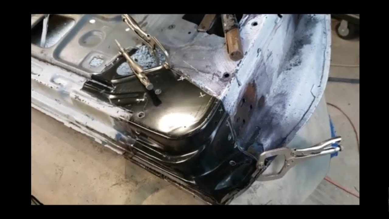 Door patch, rust repair A body