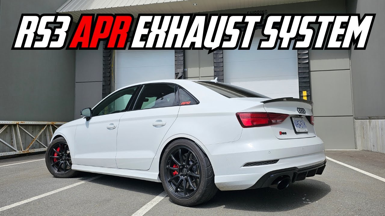 ВЫХЛОП APR RS3 ЗВУЧИТ КРУТО!!!