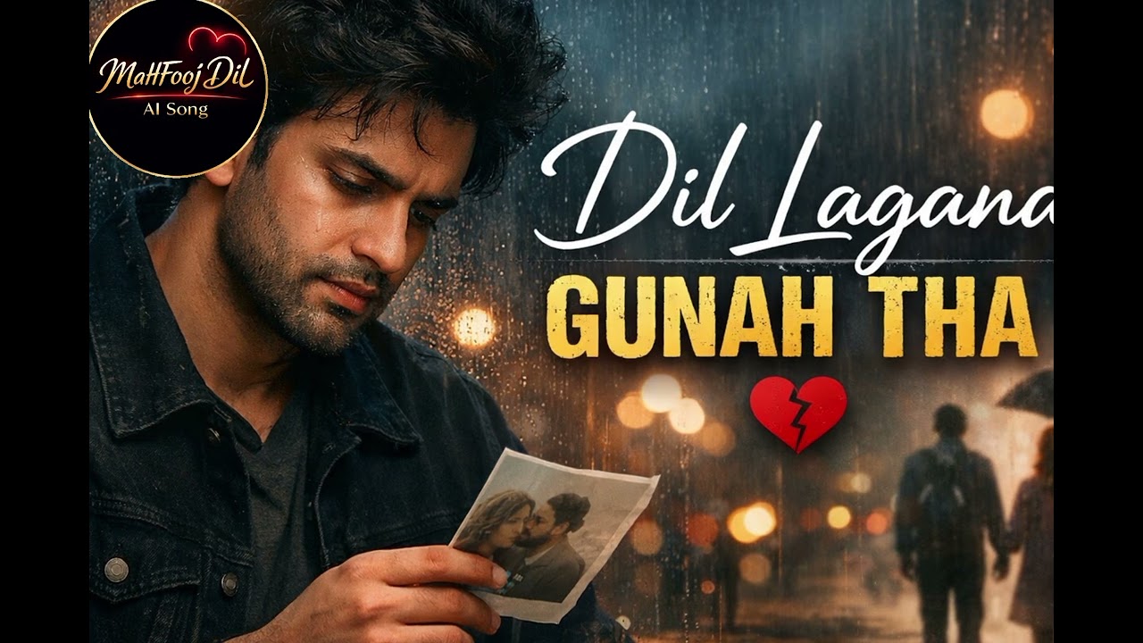 Dil Lagana Gunah Tha | Romantic AI Song | MaHFooJ DiL AI Song