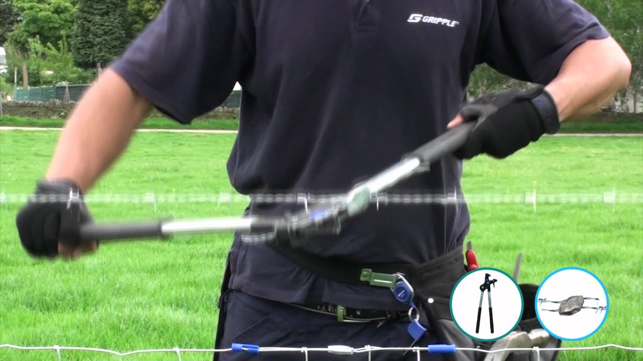 Joining Barbed Wire - Gripple Barbed