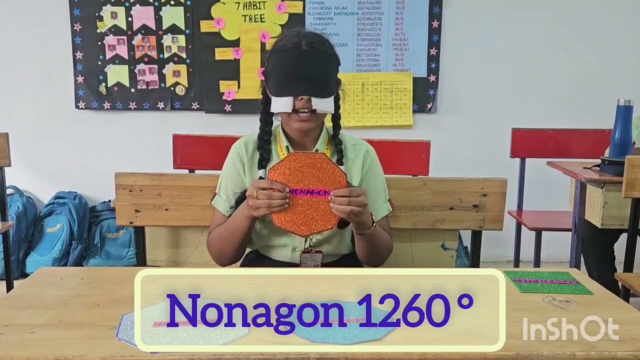 Types of polygon and its angels | Grade VIII A |  Aklavya International school 