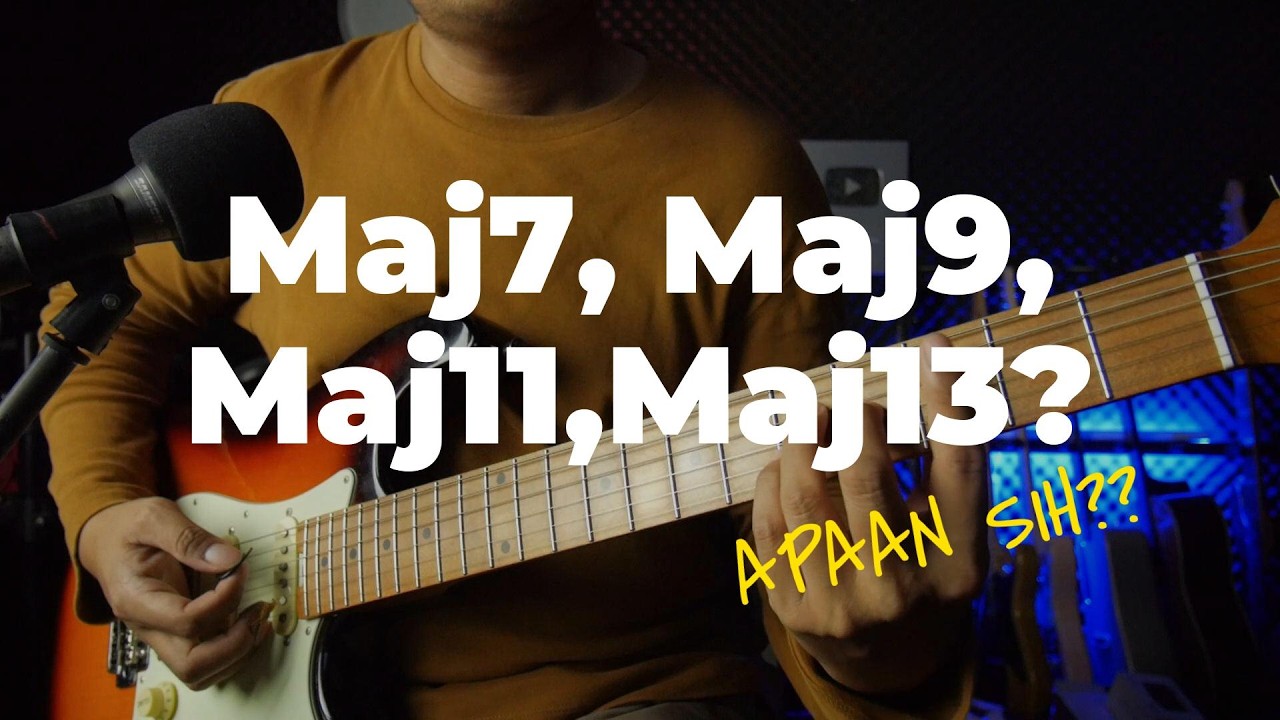 Akhirnya Paham! Bedanya Chord Maj7, Maj9, Maj11, Maj13