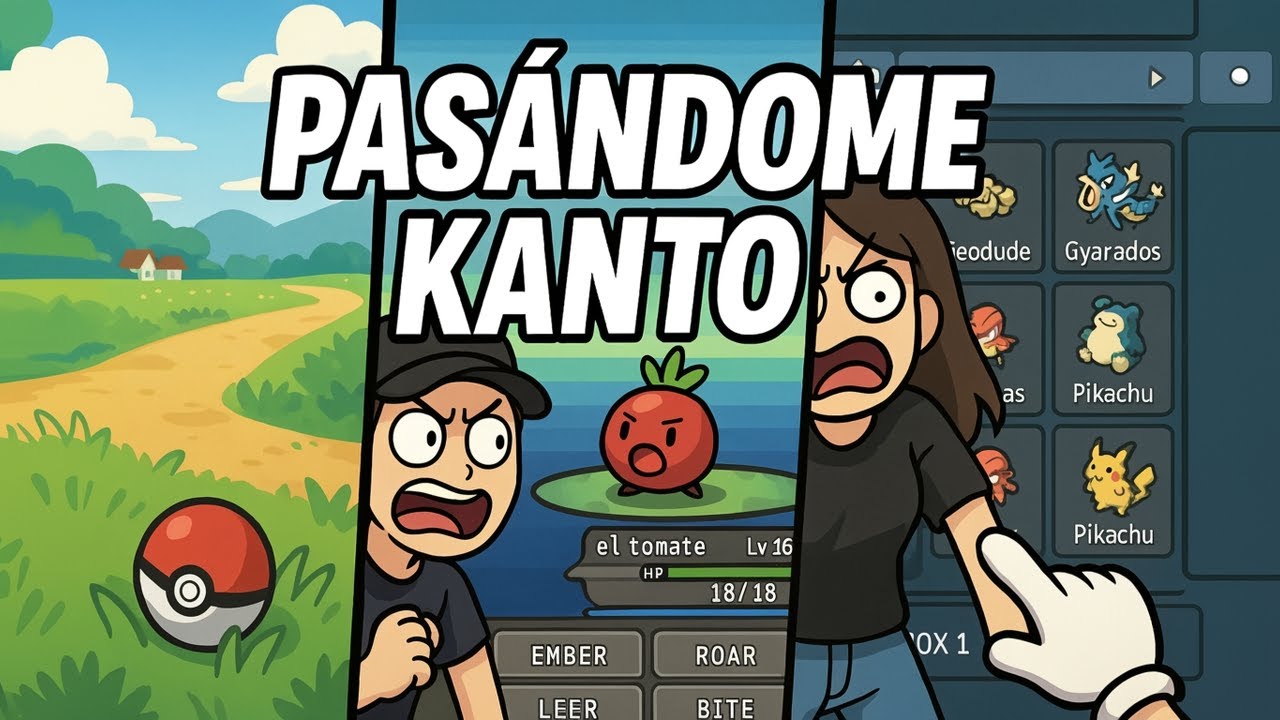 Pasandome Kanto!!! Con mi Hermana la Noob y el Colado!!! En Pokemmo #5