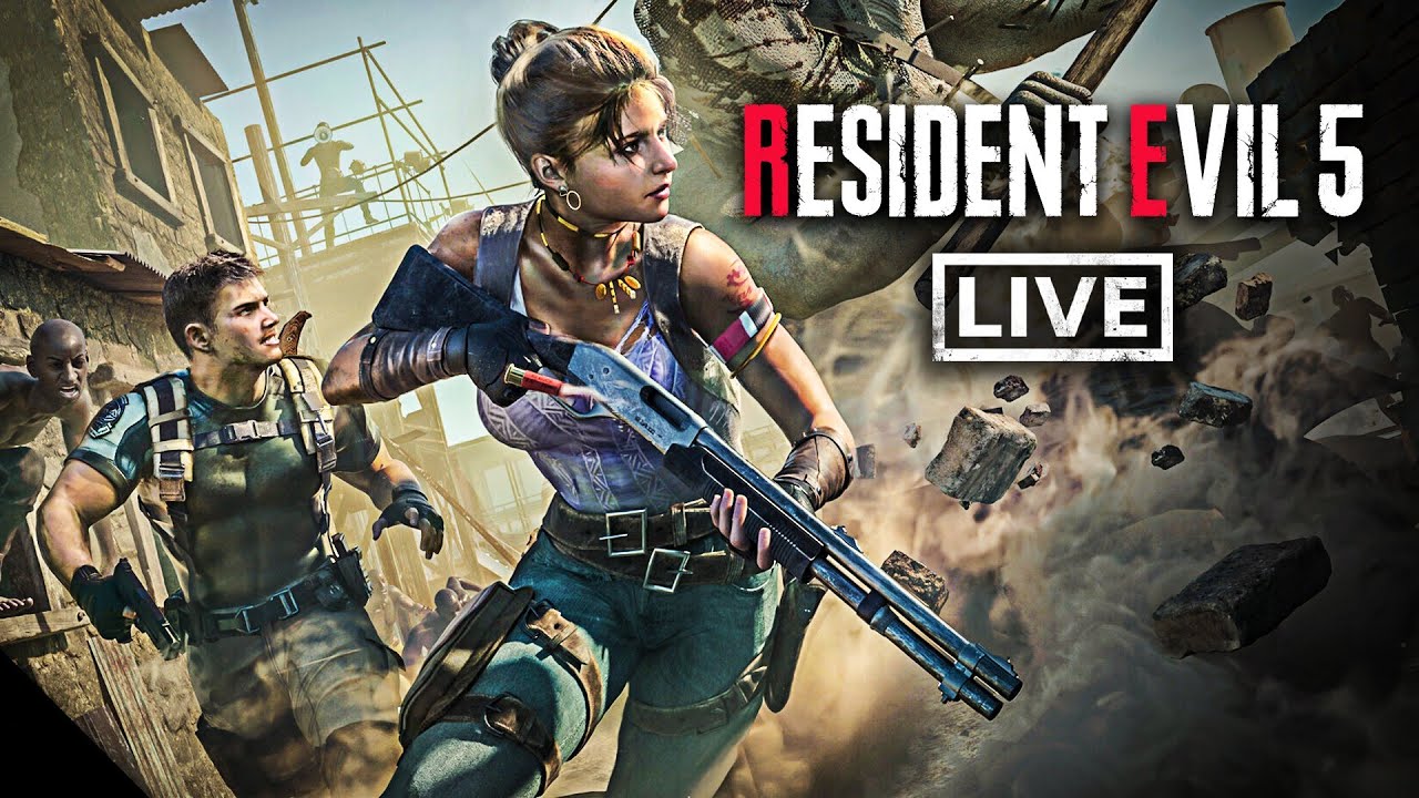 Resident Evil 5 | African Zombies? | Ft. Zinexus 🔴LIVE (PC)