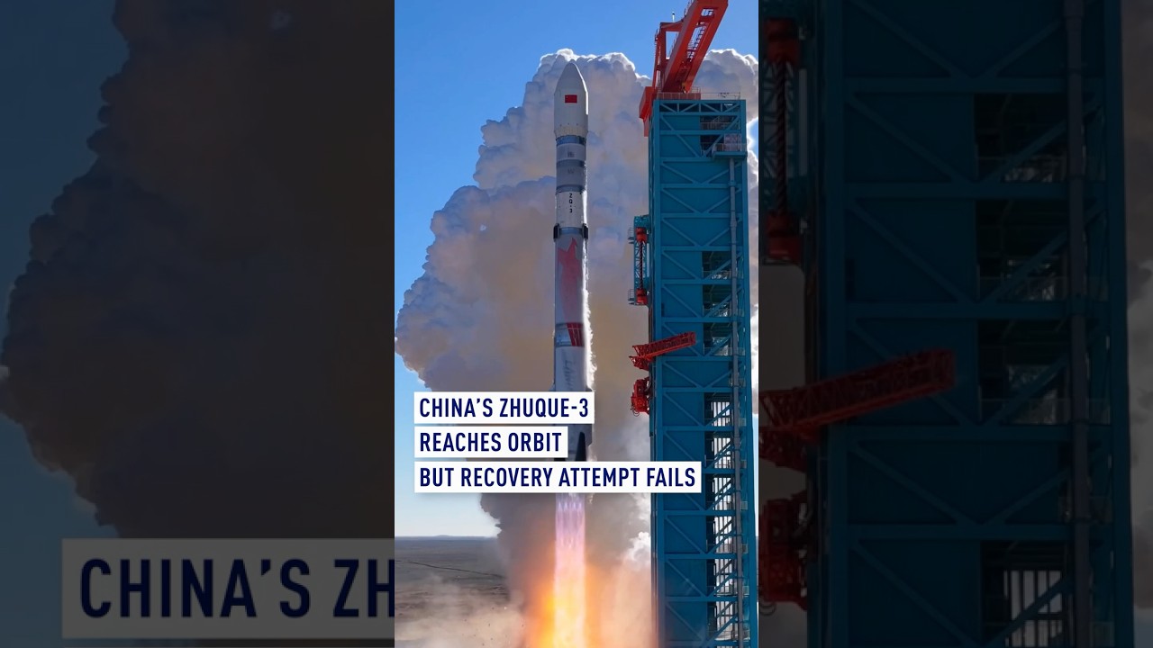 China launches reusable rocket but recovery attempt fails