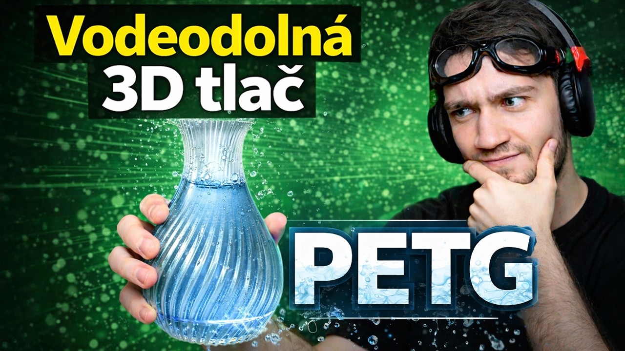Ako na vode-odolnú 3D tlač.