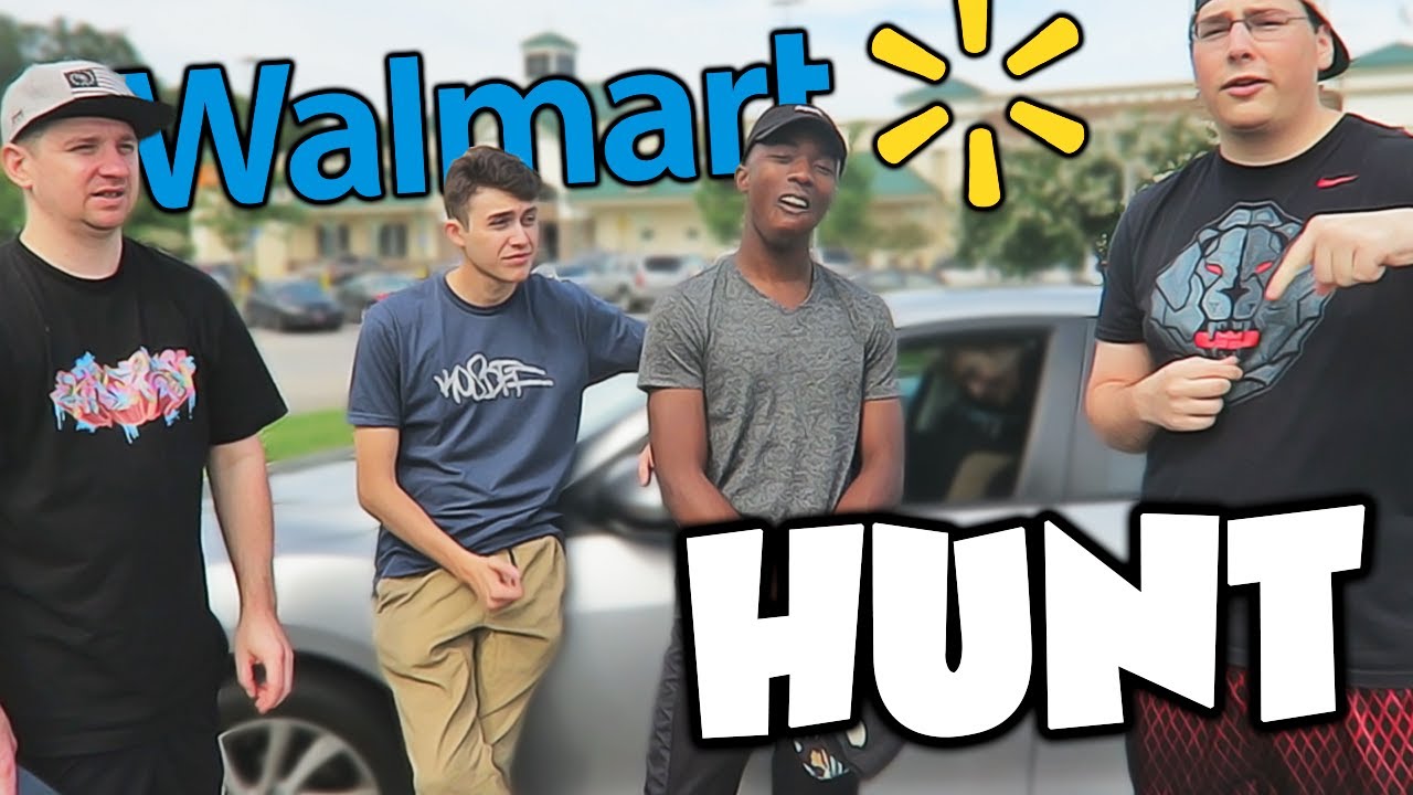 SCAVENGER HUNT CHALLENGE AT WALMART!!