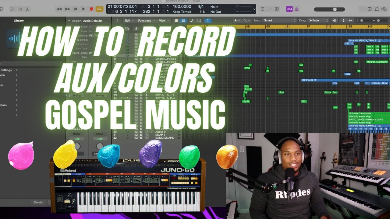 Aux/Colors Gospel Production | Mercy Song Breakdown