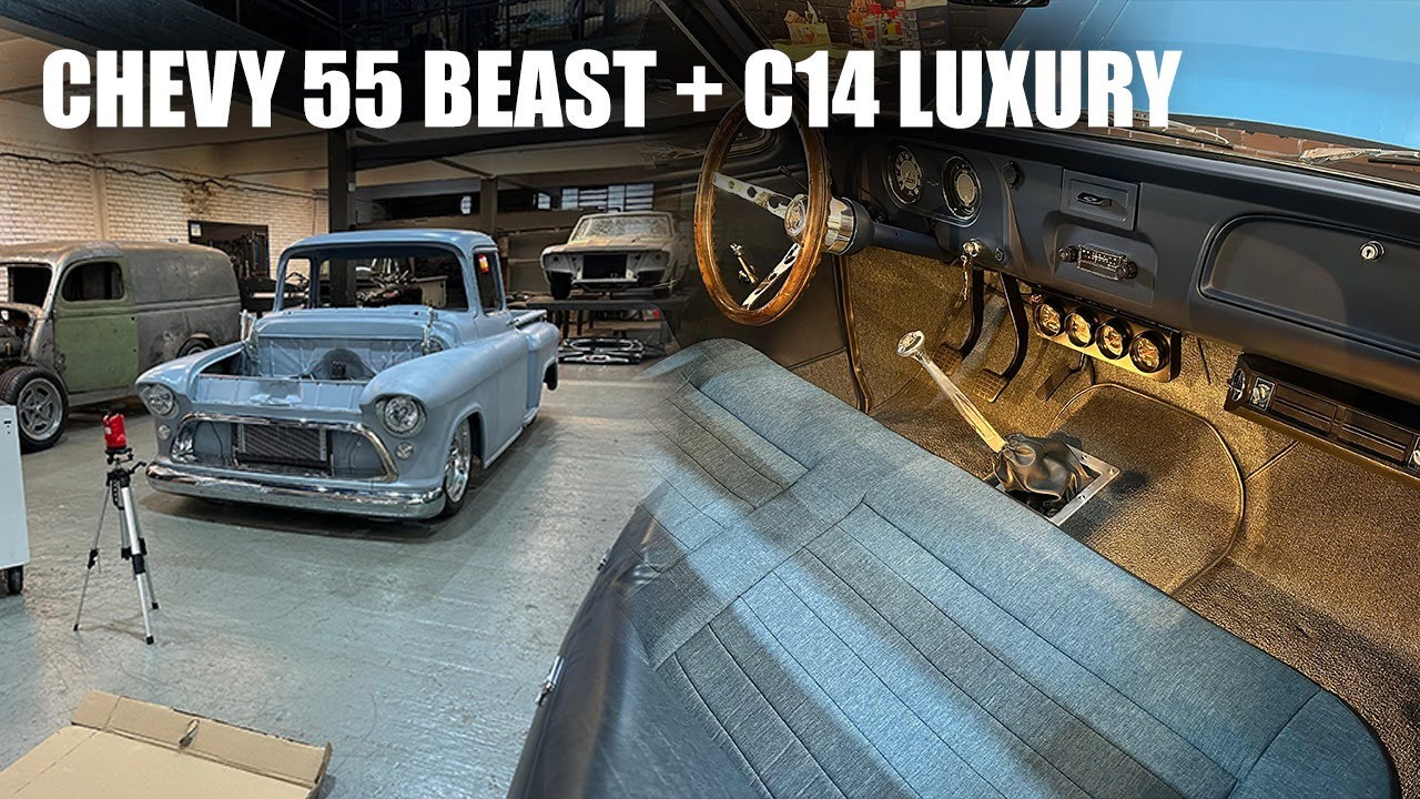Chevy 55 Build + C14 Interior You’ve Never Seen Before!