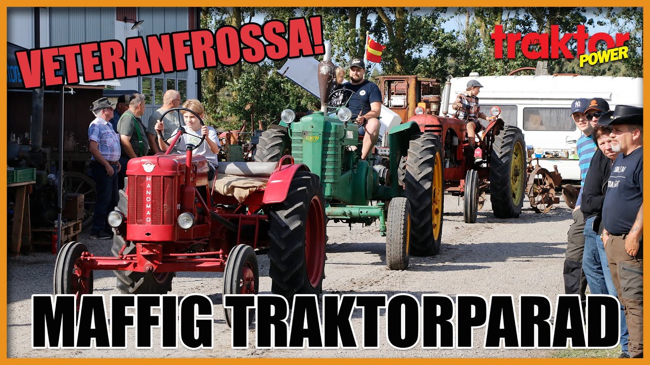 TRAKTORVISNING – Parad på Lantliv på farfars tid