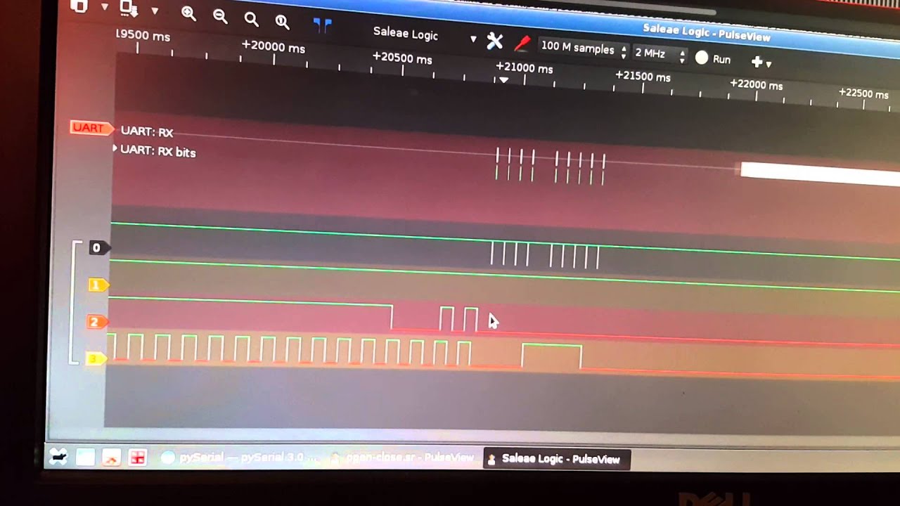 Opcode Studio 128X successfully initialized via Python