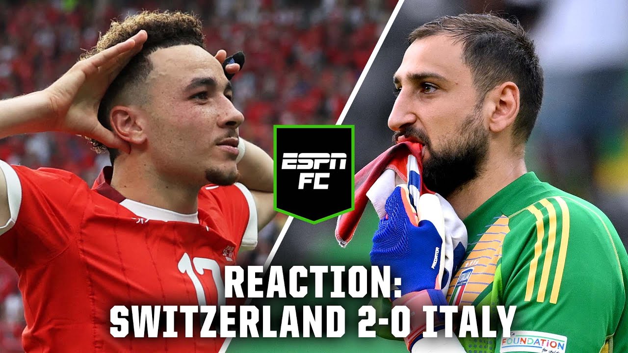 ‘BANG AVERAGE!’ 😬 Euro holders Italy DUMPED OUT by Switzerland! 🇮🇹🇨🇭 | ESPN FC