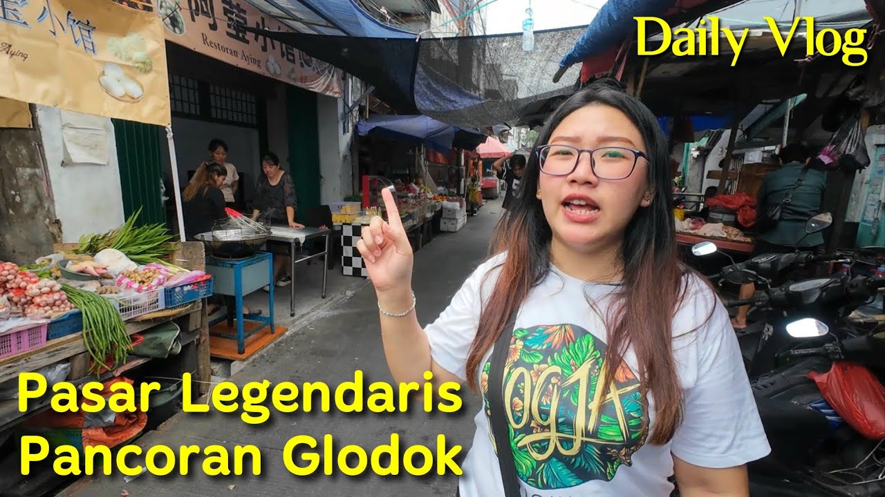 Daily Vlog Pasar Petak Sembilan Pancoran Glodok Pecinan Chinatown Jakarta | Petak 9 Glodok