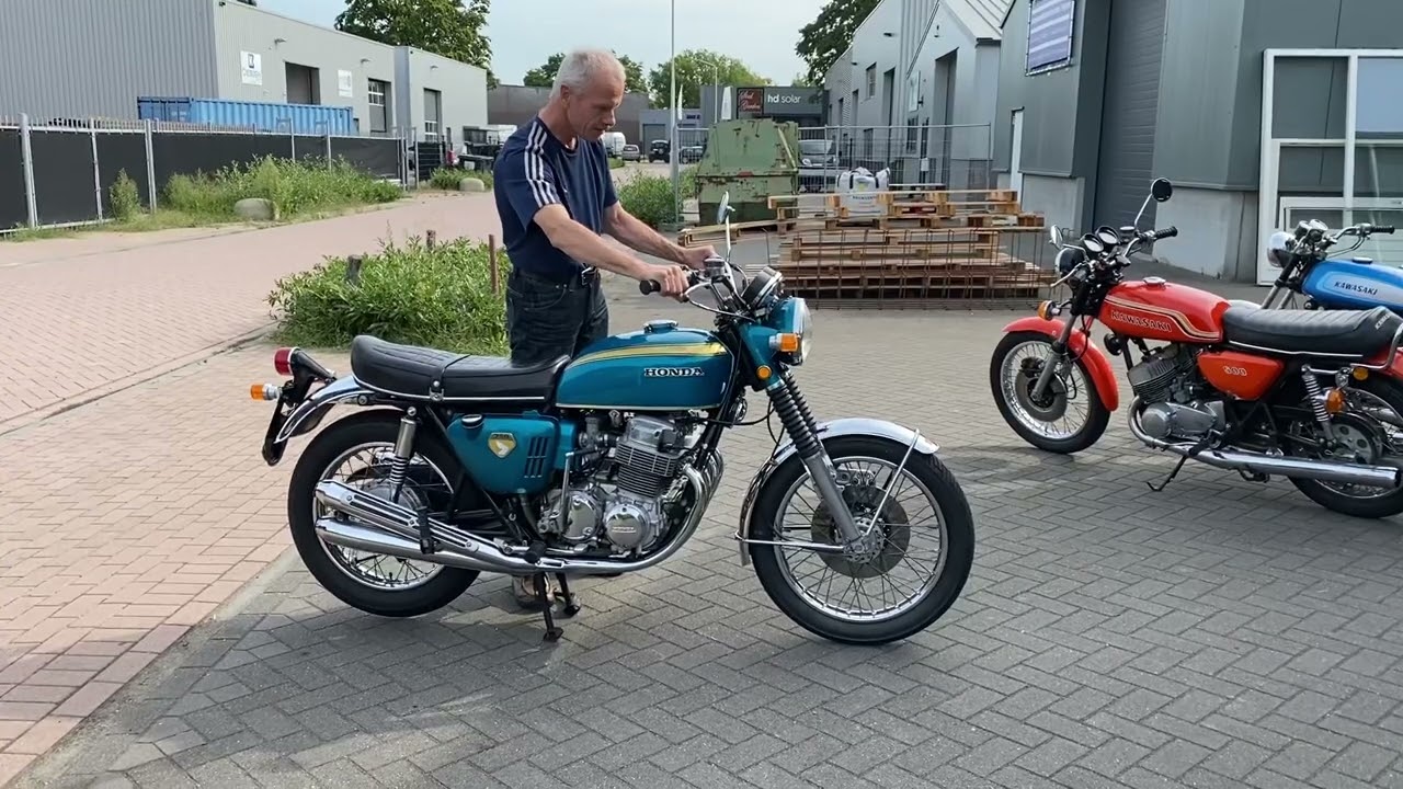 Honda CB750 K0 1970 cold start