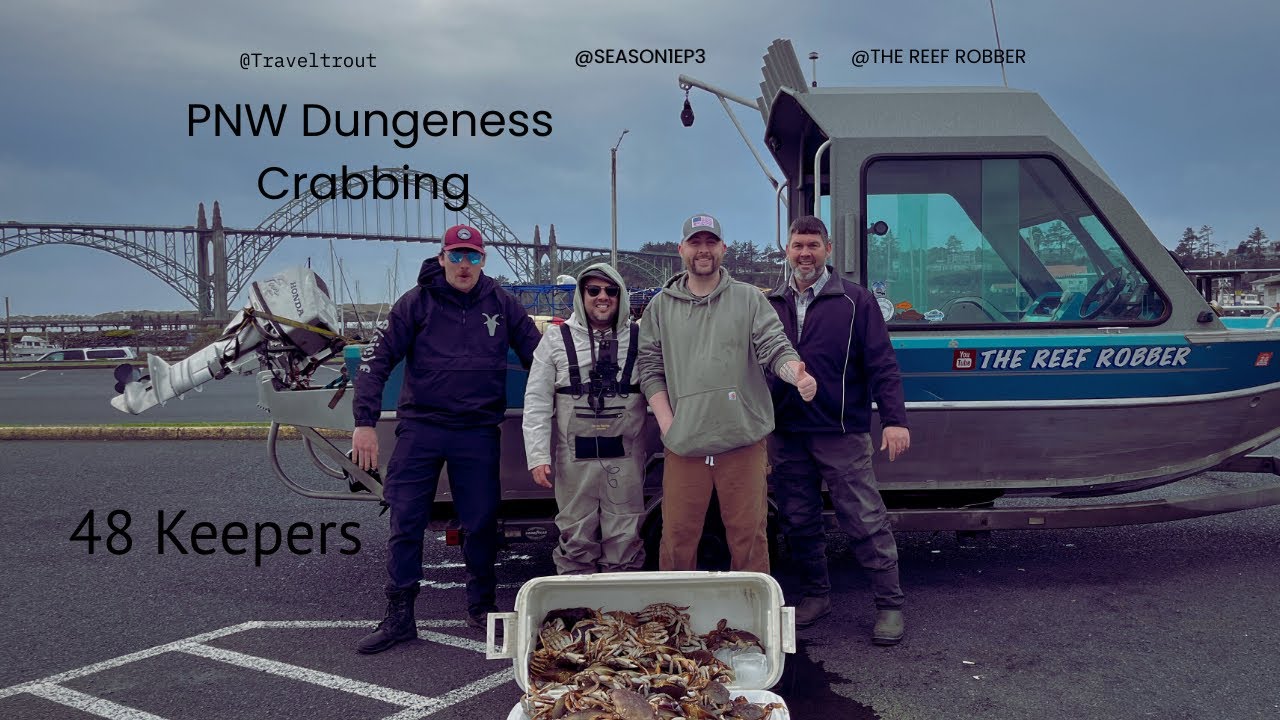 Over $1400 In Dungeness Crab in Four Hours with PNW YouTubers | Catch and Cook