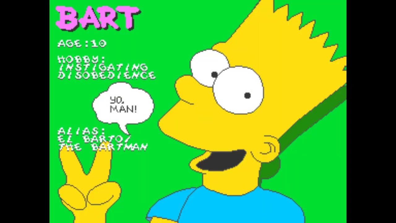 Arcade Classics: The Simpsons Arcade Game: Attract Mode: Insert Coin