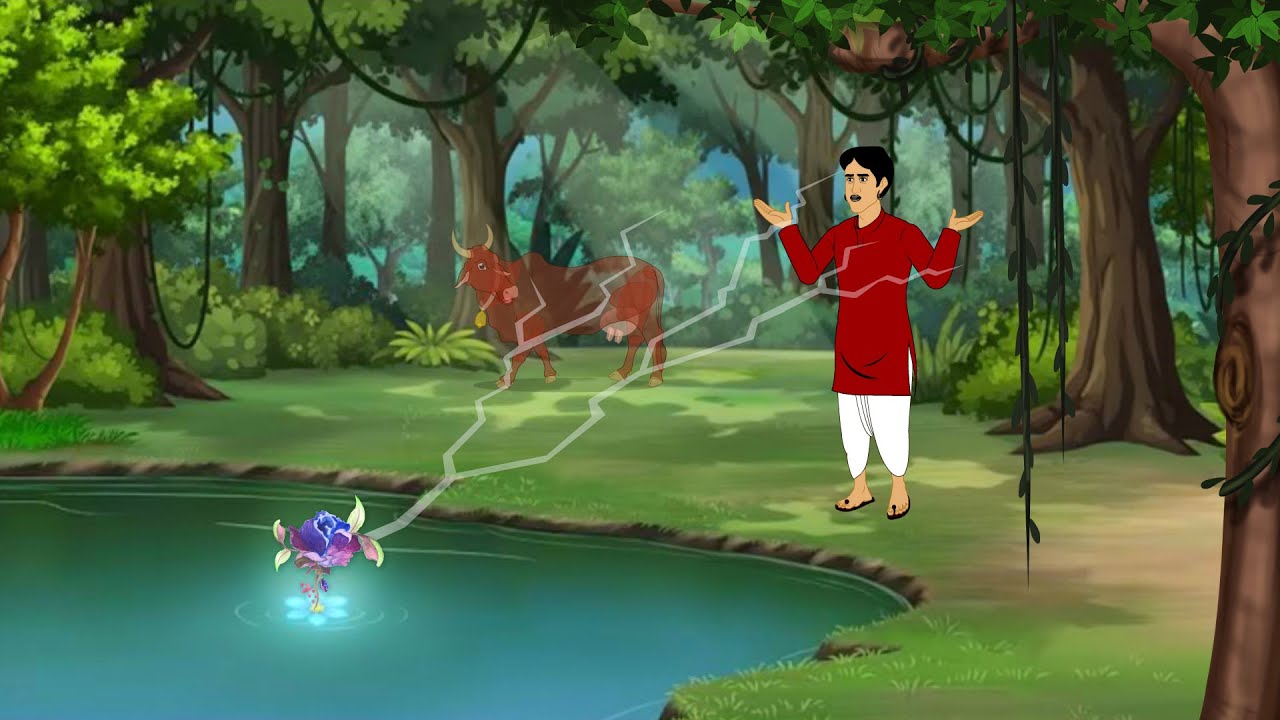 विचित्र फूल और रहस्यमई गाय || rahsyamayi story|| Hindi kahani || Hindi stories || moral stories