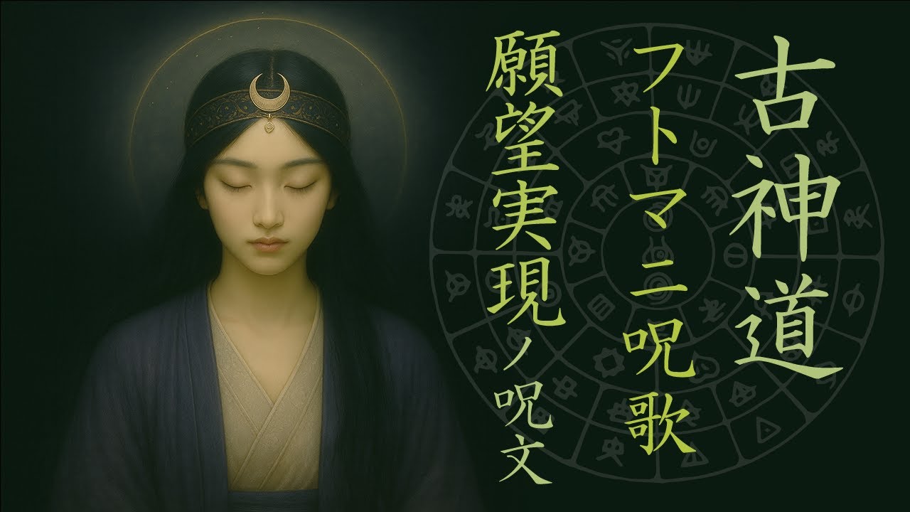 【聴くと叶う】◆願望実現の結界◆フトマニ呪歌◆古神道の魔法陣Hotsuma Norito&ndash;Futomani Mantra |：222：567：639：444：174：417：432：528：963Hz